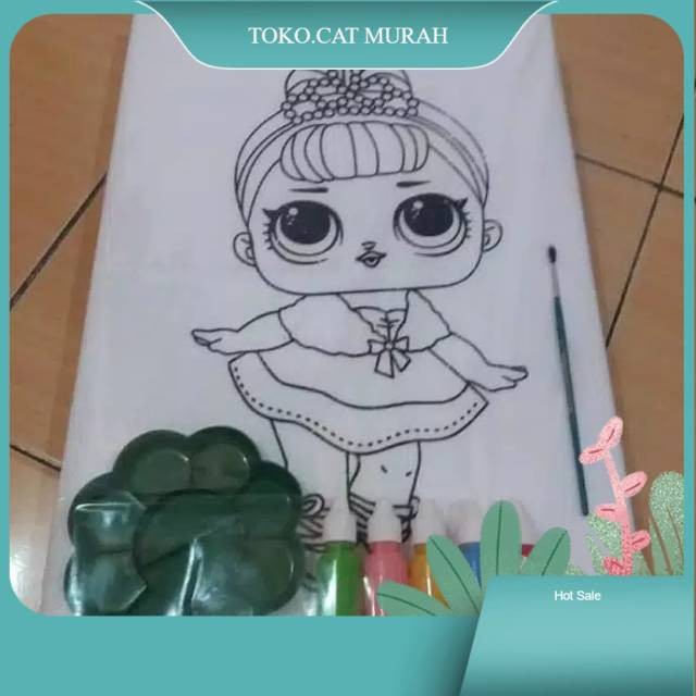 

Mewarnai - Styrofoam - Bagus - Gabus - Lukis Gambar 6 Gambar 1 Set Bonus 5 Warna Cat Air - terlaris