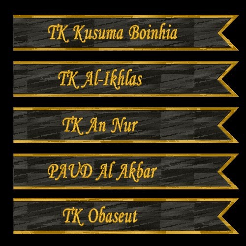 Selempang Wisuda Anak PAUD TK Selempang Wisuda