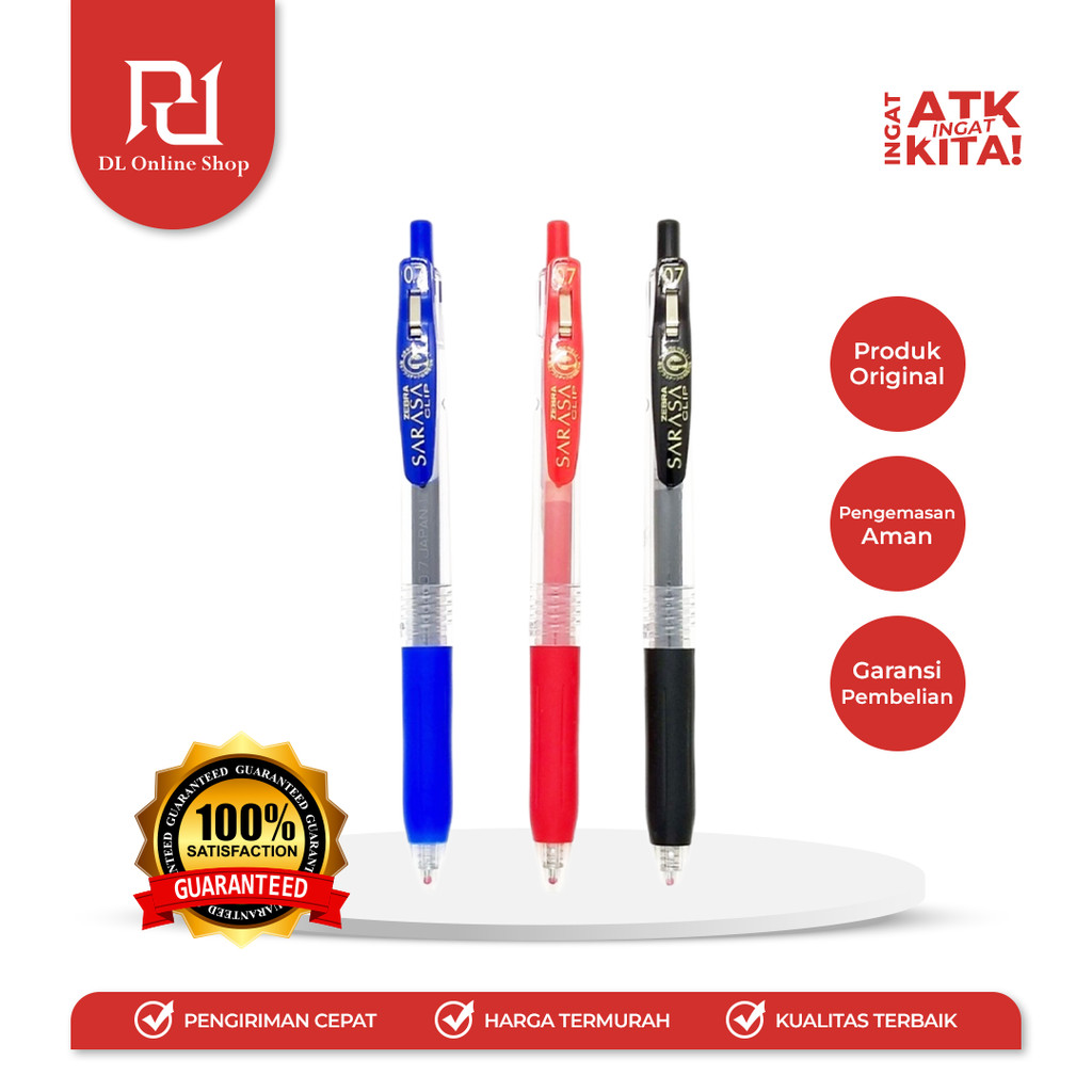 

ZEBRA PULPEN GEL SARASA JJB15 0.7mm (1LSN/ 12PCS)