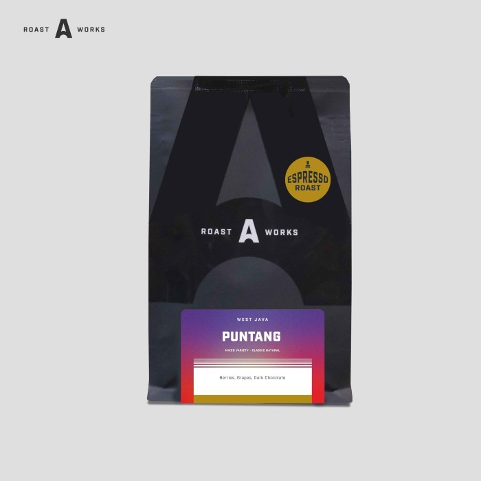 

West Java Puntang  Mixed Variety Classic Natural (Espresso) - A Roastworks - Biji Kopi