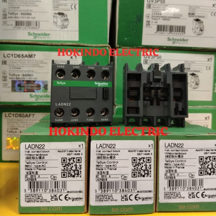 Auxiliary Contact LADN 22 Schneider Auxiliary Kontak LADN22