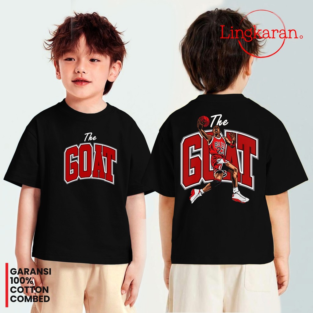 KAOS ANAK ORIGINAL KUALITAS DISTRO BAHAN CATTON COMBED      PREMIUM BASKET JORDAN 009 BAJU ANAK LAKI