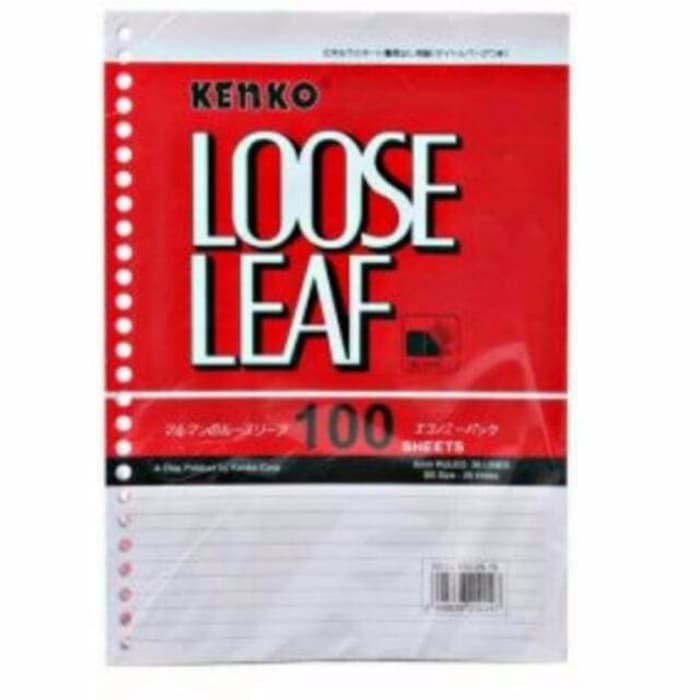 

KERTAS LOOSE LEAF B5 KENKO ISI 100