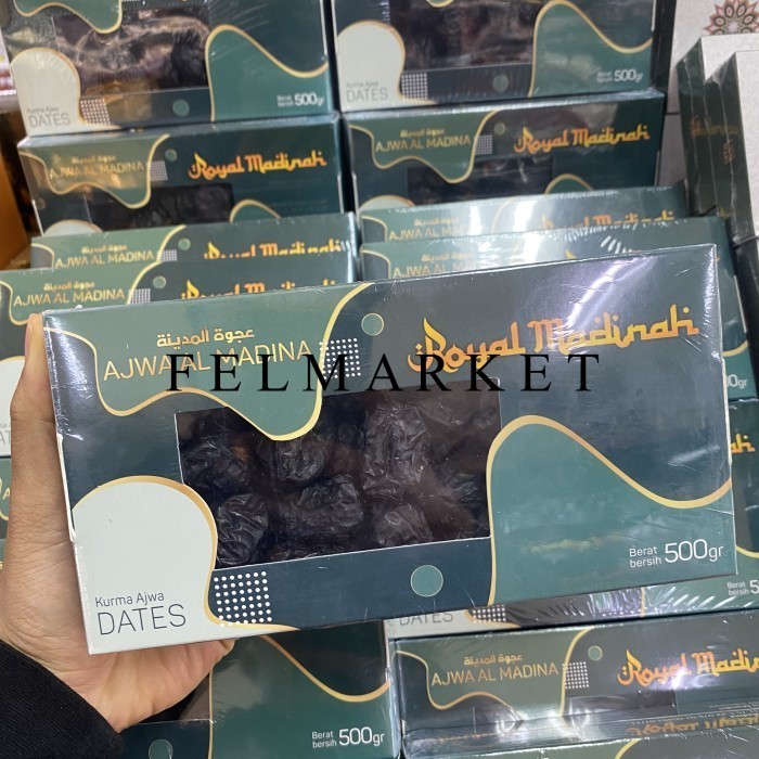 

Kurma Ajwa Al Madinah / Kurma Royal Ajwa / 500 grm