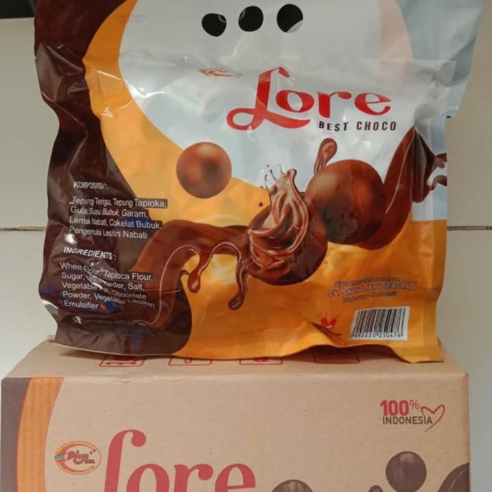 

LORE CHOCOLATE BALL 1dus isi 4 bag