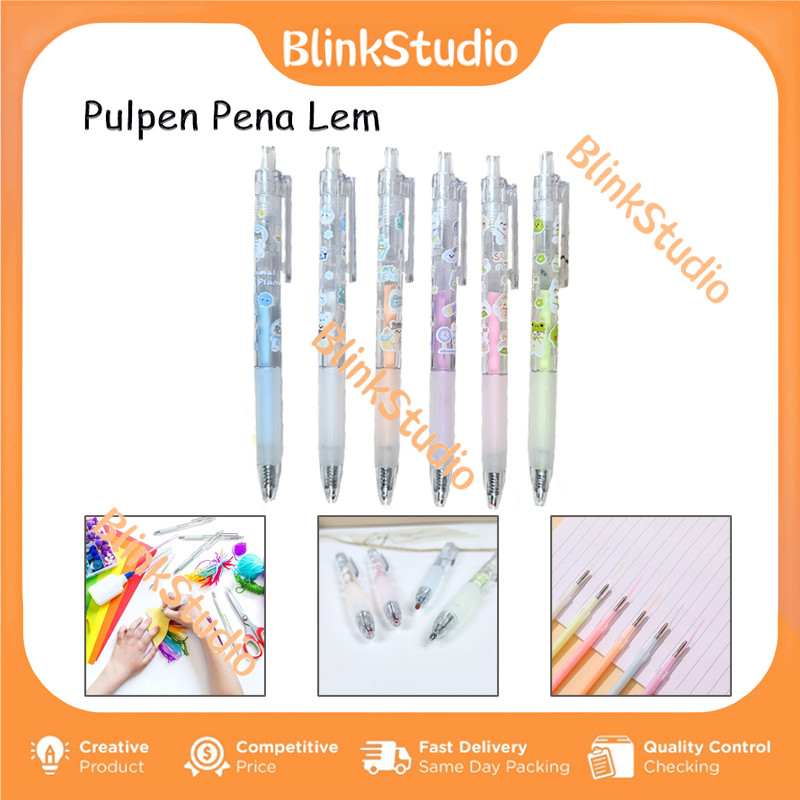 

Glue Pen / Pulpen Lem Cair / Lem Cair Dot DIY / Pena Lem Cair Cepat Kering
