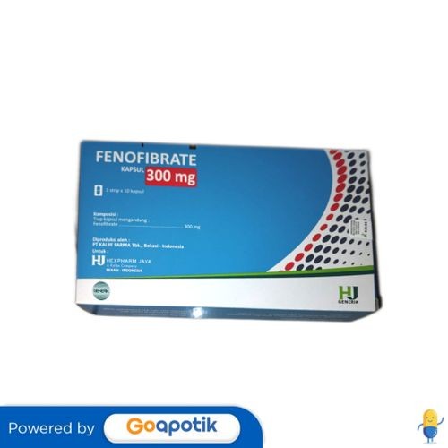 Fenofibrate Hexpharm 300 Mg Box 30 Kapsul