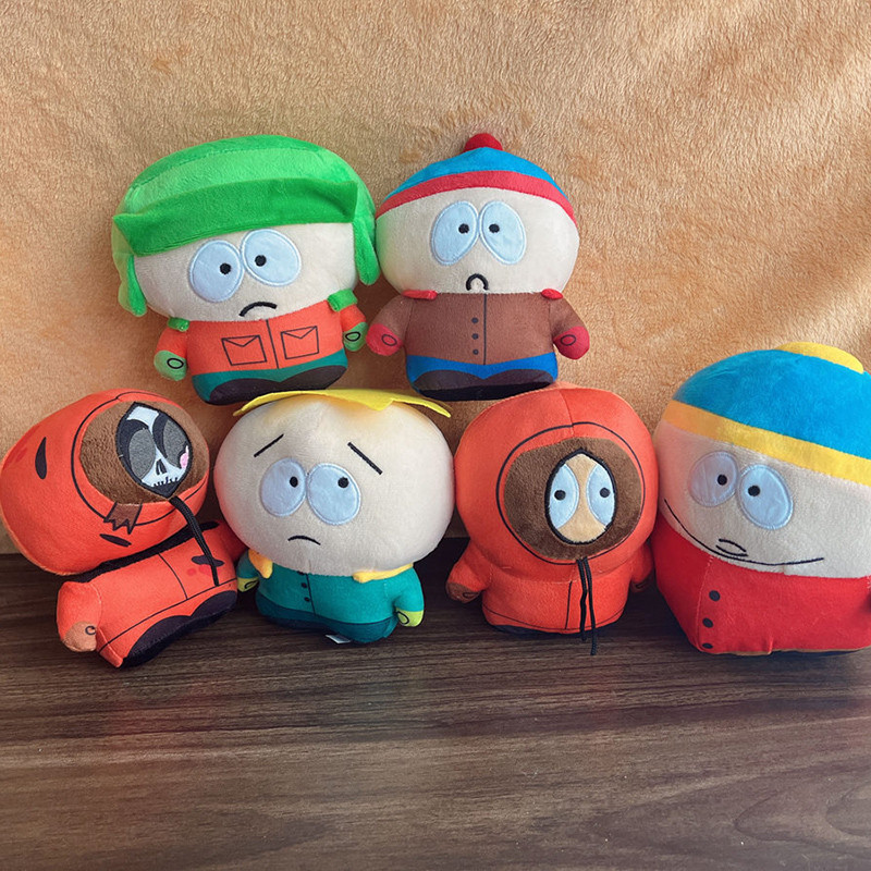 SouthPark Plush Toys 20cm Cartoon Animated Character Stan Kyle Kenny Plush Doll Collectible Toys Boy