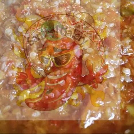 

Sambal rica rica Pedas Level sambal