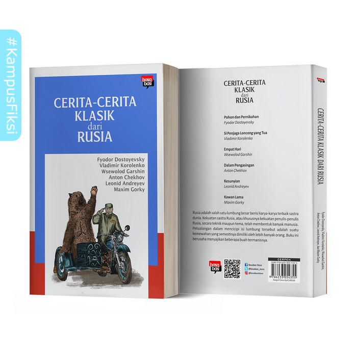 KampusFiksi - Buku Cerita-Cerita Klasik dari Rusia - Fyodor Dostoyevsky - Basabasi