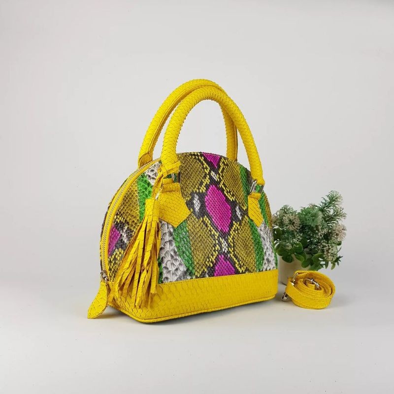 Tas Kulit Ular Piton Asli Wanita BEST SELLER ASTAMI PHYTON ORIGINAL