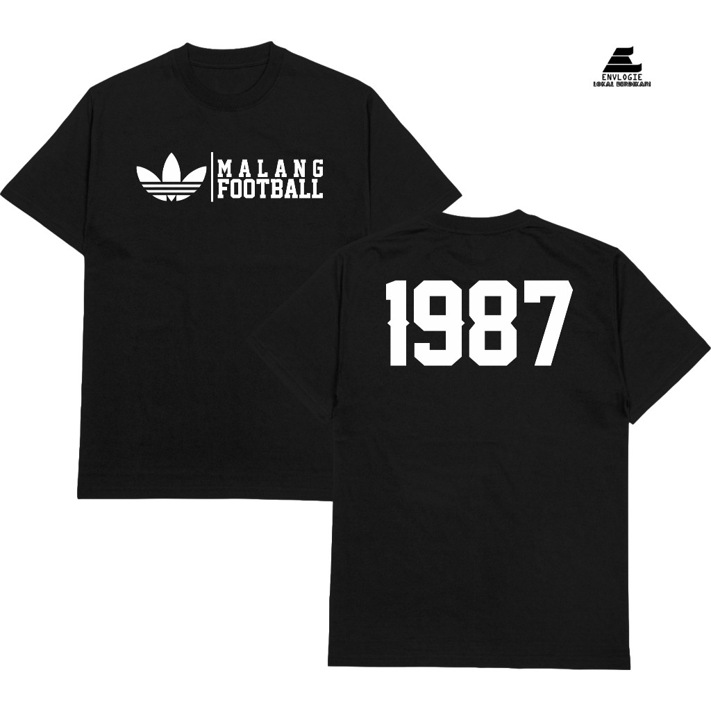 kaos malang football casual est 1987