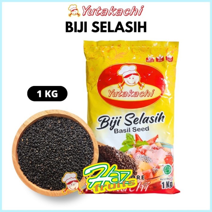 

Biji Selasih Super Yutakachi Basil Seed 1 Kg