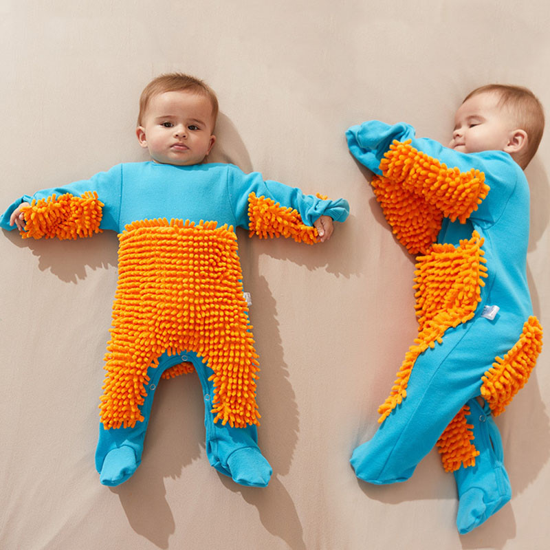 Winter Newborn Jumpsuit Mop Boys Girls Long Sleeve Baby Crawl Autumn Baby Girls Clothes Rompers Infa