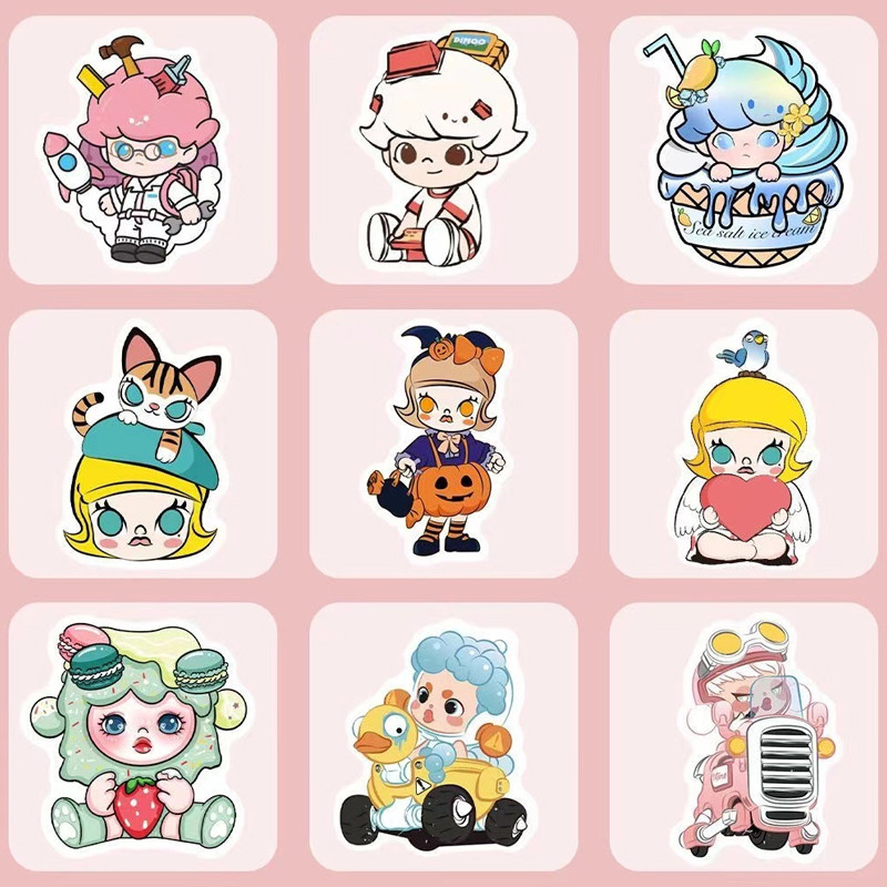 

COD Stiker Molly Lucu Stiker Kartun Stiker Scrapbook Tablet Stiker Dekoratif Stiker Fashion