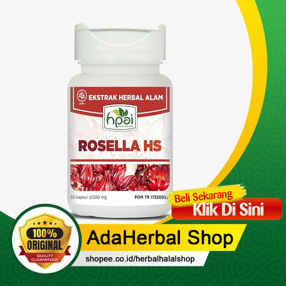 

ROSELLA HS HNI HPAI - Herbal Untuk Hipertensi Obesitas Kolestrol HNhh0