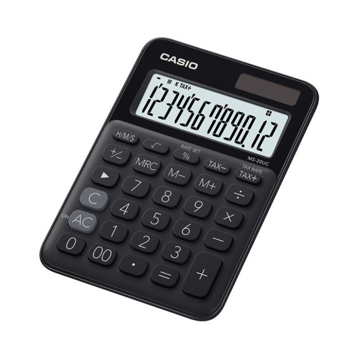 

Kalkulator My Style CASIO MS-20UC Colorful Series Calculator 20 UC - Ungu