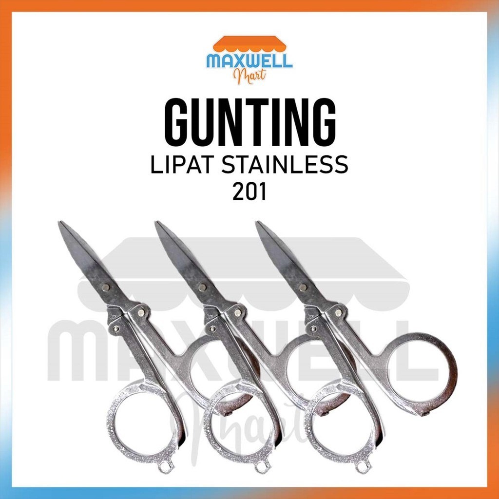 

[MaxMart]Gunting LIpat Kecil /Gunting Lipat Stainles