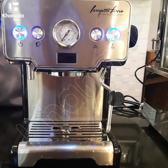 Coffee Espresso Machine Ferratti Ferro FCM3605 Mesin Kopi FCM-3605 - Hitam