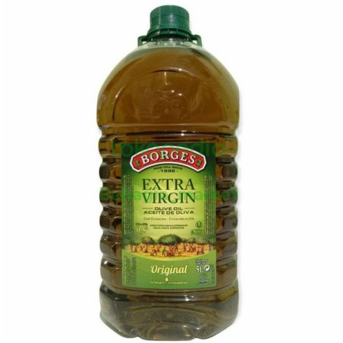 

Borges Extra Virgin Minyak Zaitun 5 Liter / Olive Oil 5L High Quality