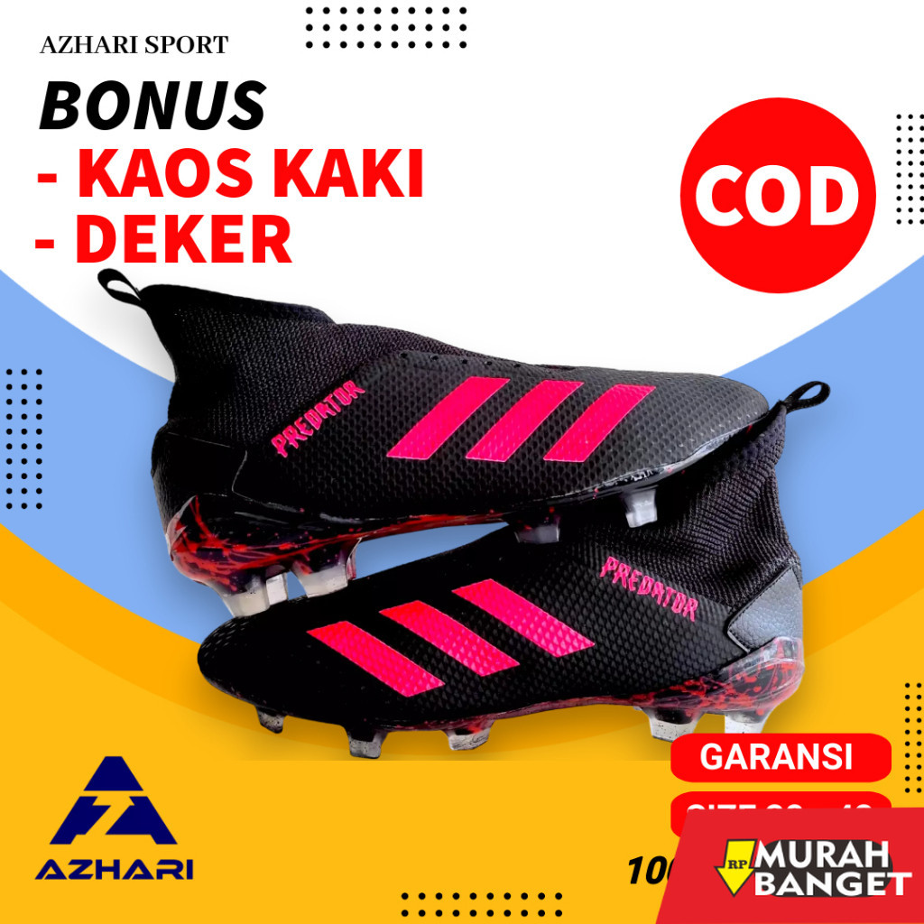 Sepatu olahraga terbaru- Sepatu Bola Adidas Predator Sepatu Sepak Bola Sepakbola Kaki Adidas Predato