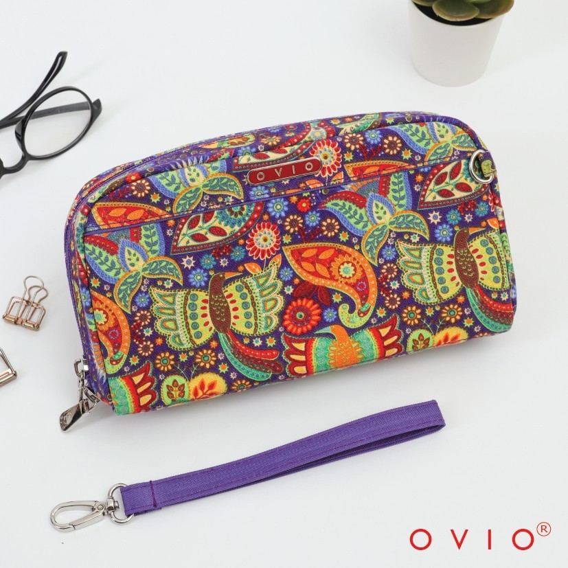 Ovio 8103 Canvas - Tas Dompet Selempang