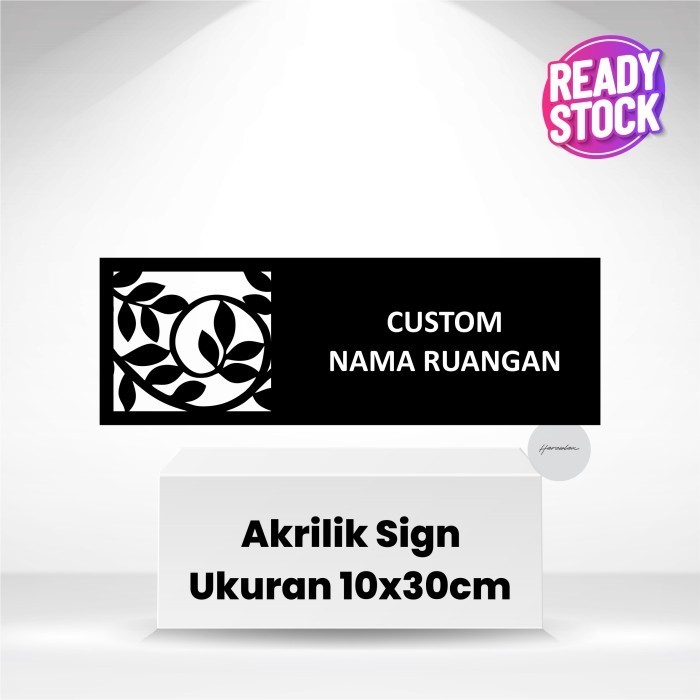 

Custom Nama Ruangan Signage Akrilik Sign Board Acrylic Papan Akrilik 5