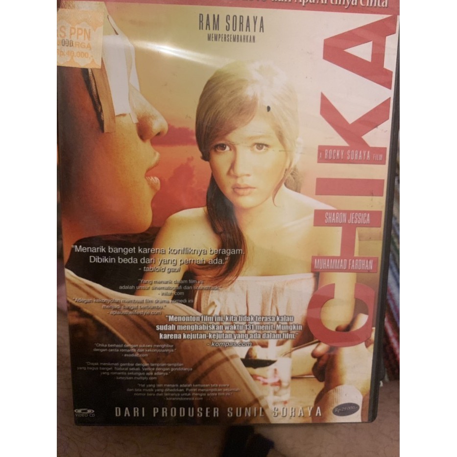 DVD ORIGINAL FILM INDONESIA CHIKA - FADHLAN