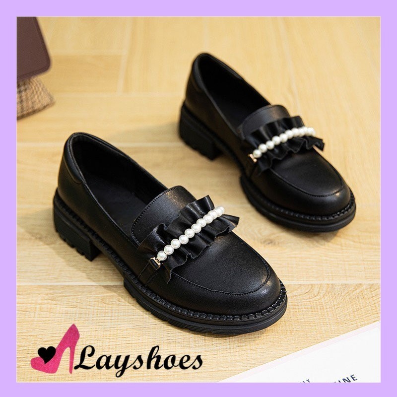 LAYSHOES SEPATU IMPORT Sepatu korean style Sepatu Kerja Wanita Sepatu Pansus Wanita Kekinian KI-010