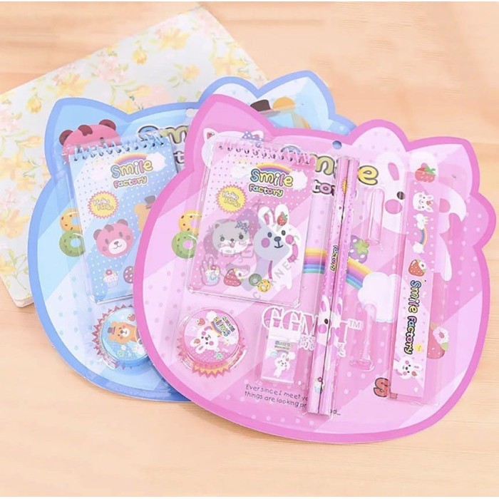 

Set Alat Tulis Anak 8 Pcs / Set Alat Tulis Souvernir