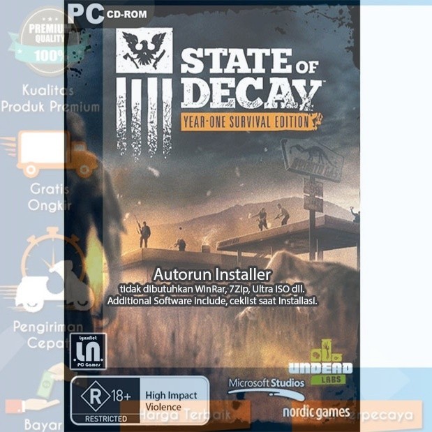 State of Decay - Year One Survival Edition - PC  Game Adv Surv  - LINK DOWNLOAD - GAME LAPTOP - GAME