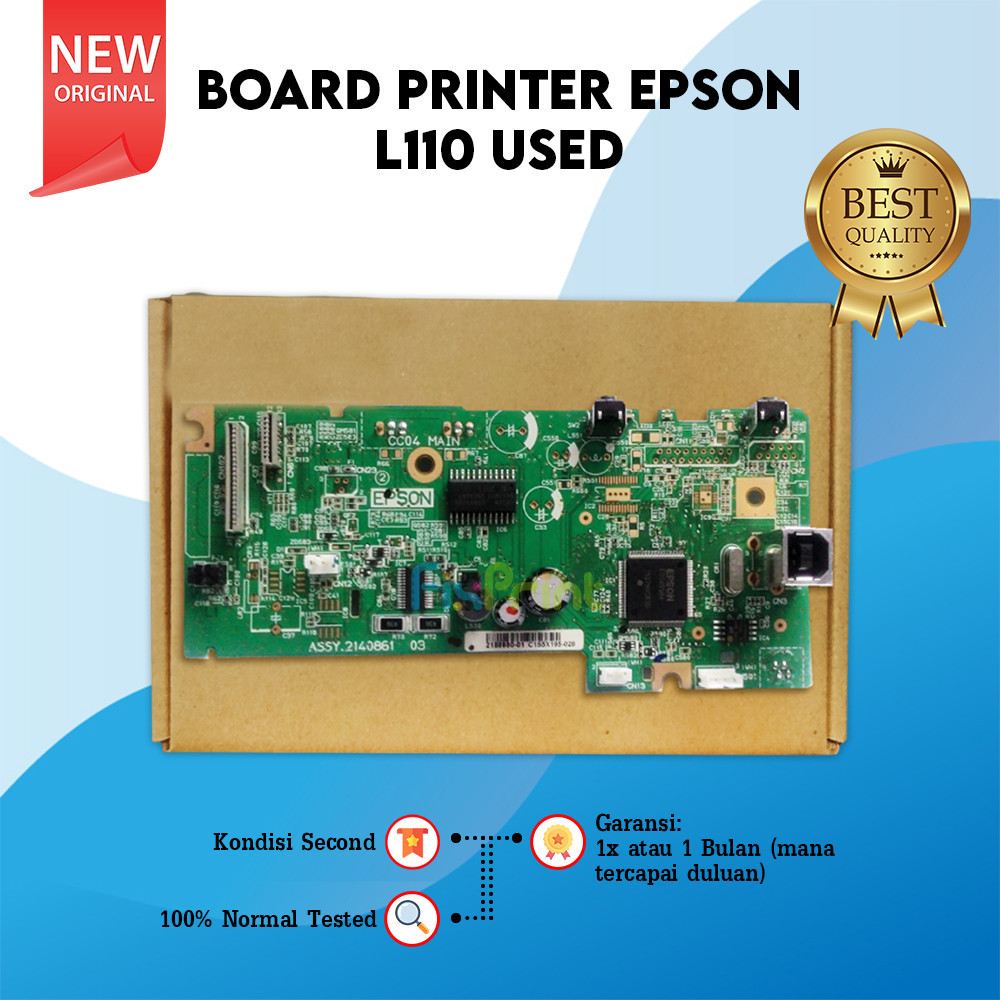 Board Printer Epson L110 Logic Board Mobo Bekas