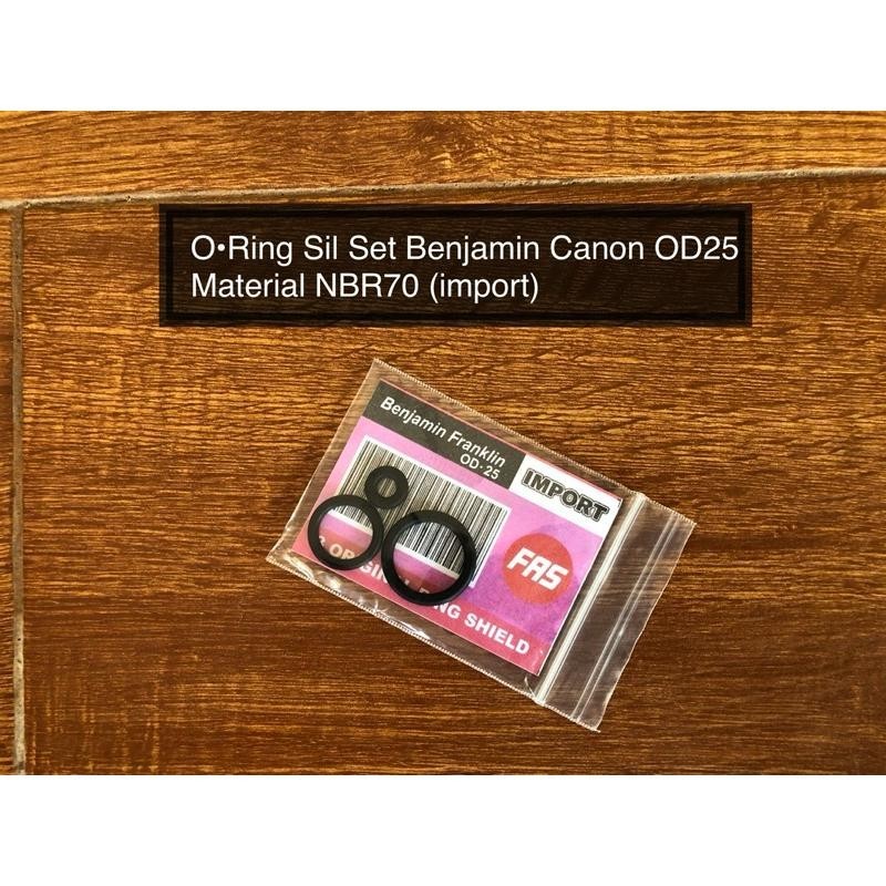 Oring Seal Sil Set isi 3 od 25mm Material NBR70