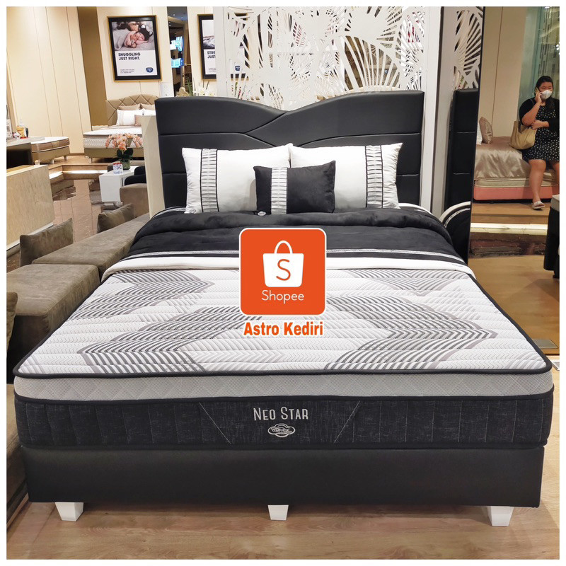 promo diskon spesail Kasur Springbed Comforta - NEO STAR (Full Set Lengkap)