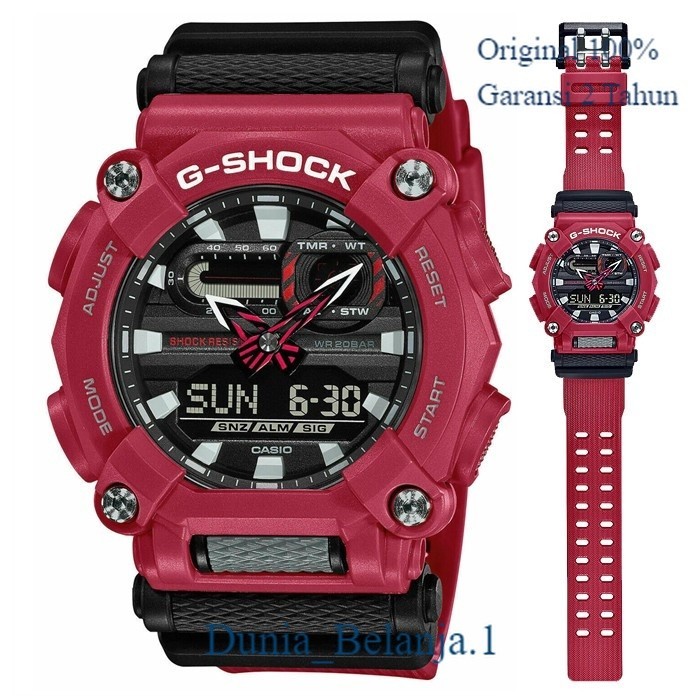 Original 100% Casio G-SHOCK GA-900-4ADR Jam Tangan Pria GA900 Garansi Resmi 2 Tahun