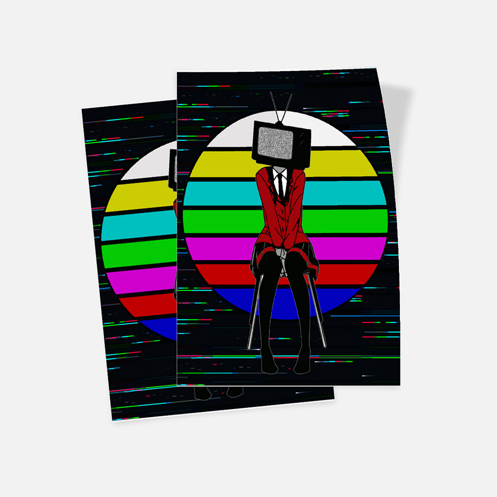 

Glossy Sticker - Set of 2 Anime - TV Girl