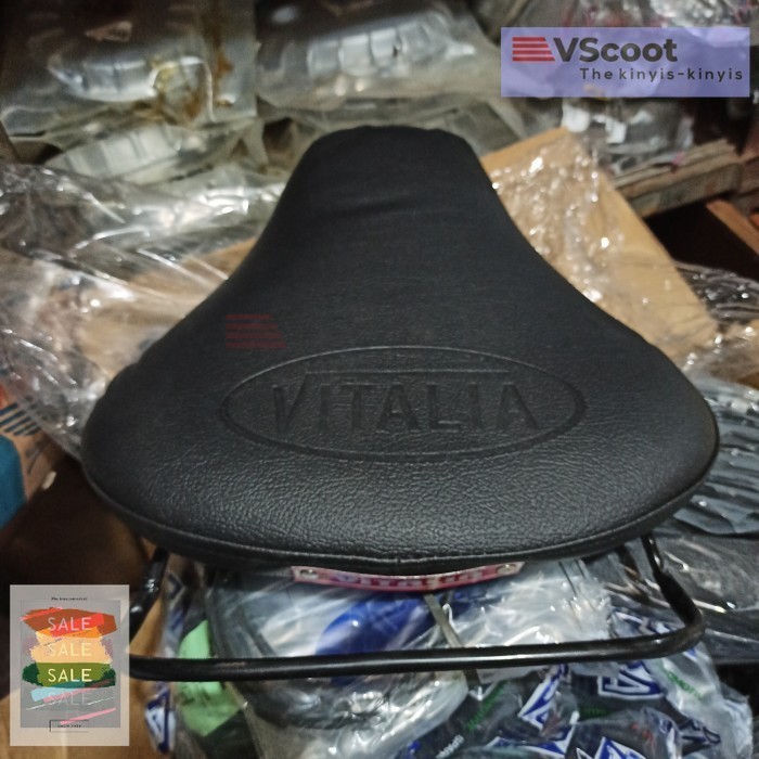 Sadel jok depan vespa super vbb vnb merk Vitalia no MG