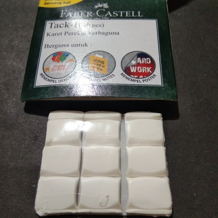 

TACK IT FABER CASTELL | KARET PEREKAT SERBAGUNA