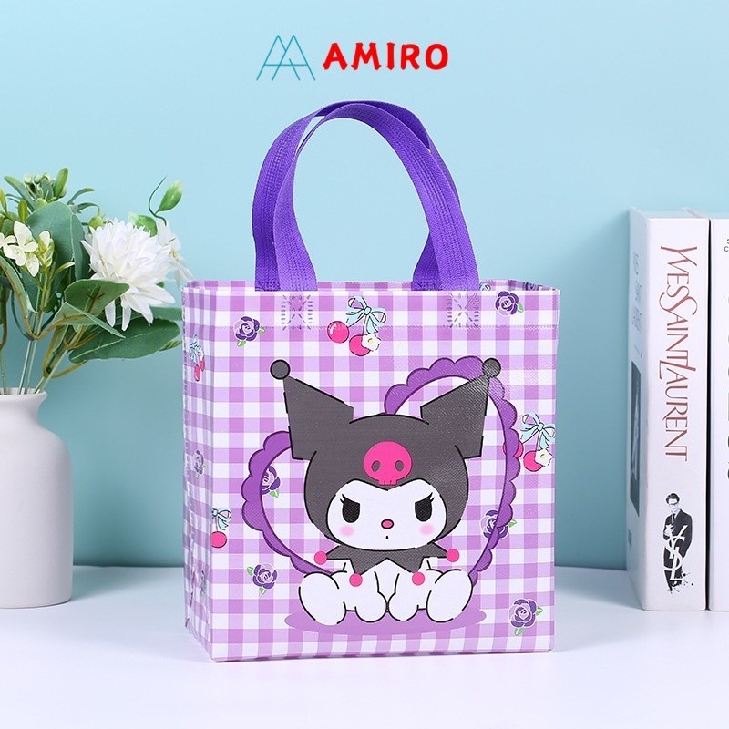 

Tas ulang tahun hadiah karakter sanrio kuromi cinnmoroll melody / goddie bag birthday anak snack bag / Tas Souvenir Ulang Tahun Anak