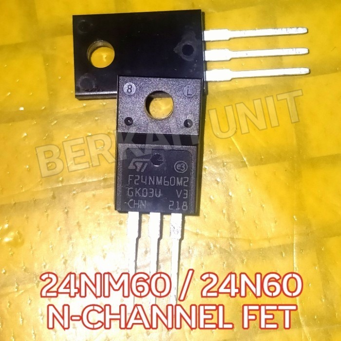 FET 24NM60 24N60 TO-220 F24NM60M2 THE BEST SPAREPART COMPONENTS