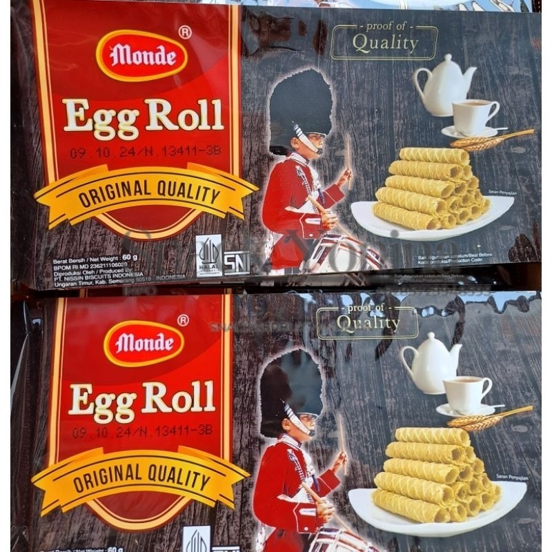 

Eggroll Monde Serena Original 60 grGratis Ongkir & COD