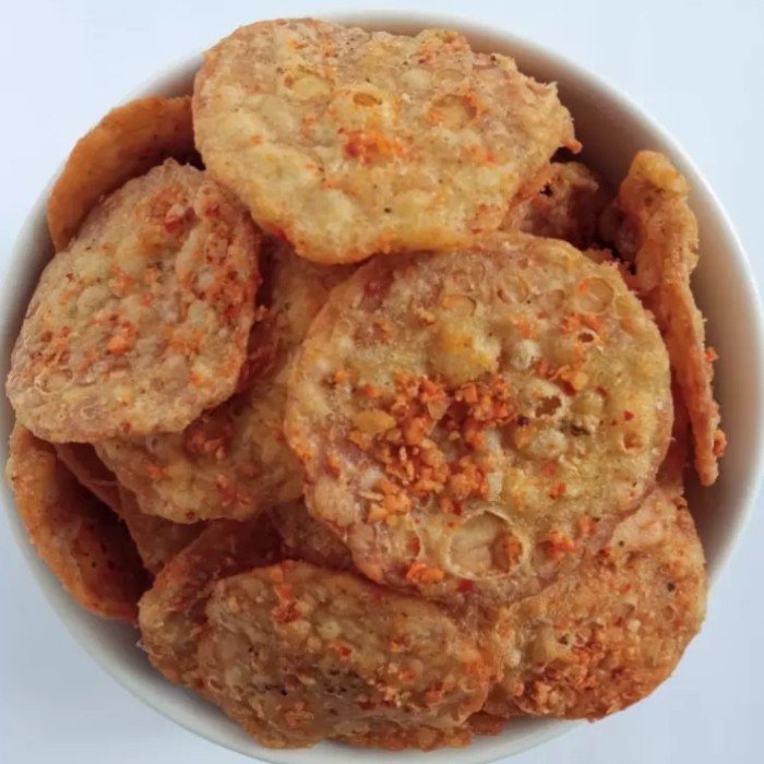 

Promo keripik tempe bulat khas Bandung renyah & gurih - 1/2 kg