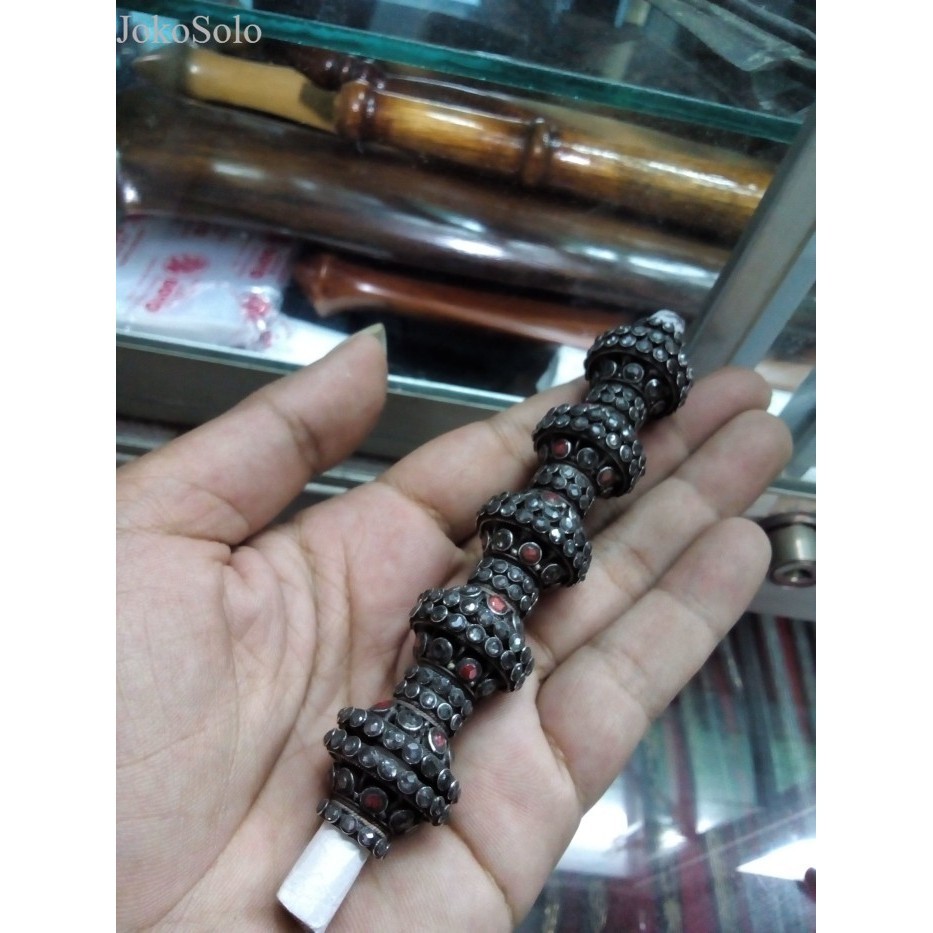 

mendak keris perak tumpuk antik