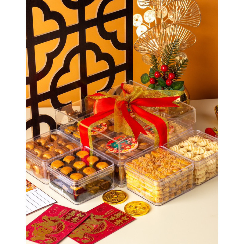 

DISKON Hampers Imlek kue Chinese new year,paket kue imlek.custom Parsel kue imlek