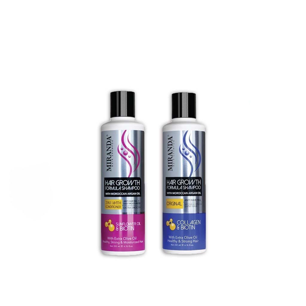 Miranda Hair Growth Biotin Shampoo | Conditioner | Collagen Shampoo | Sunflower Oil Miranda Hair Gro