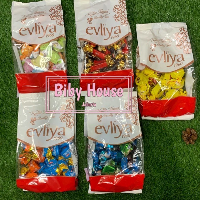 

COKLAT EVLIYA TURKI HALAL OLEH OLEH HAJI UMROH 500 GR - TRENT
