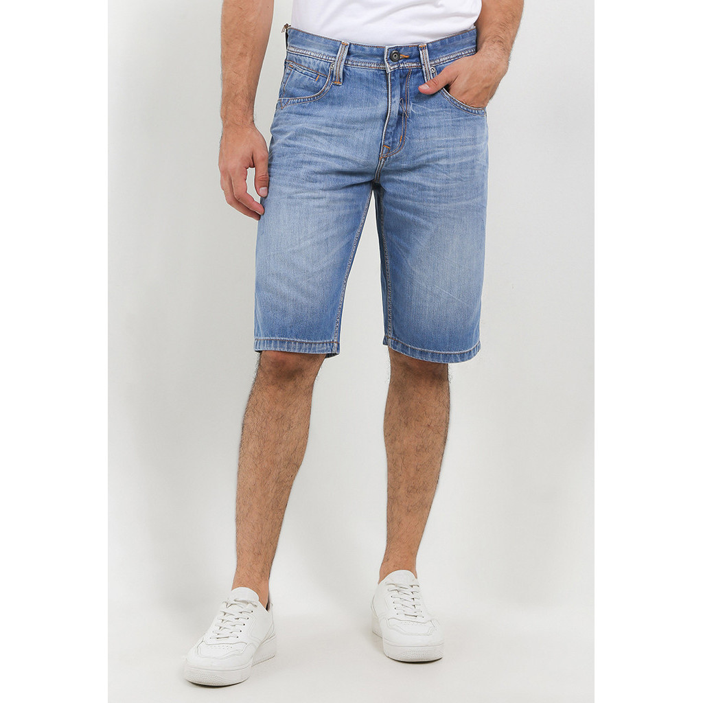X8 Dionisius Shorts - celana jeans pendek pria