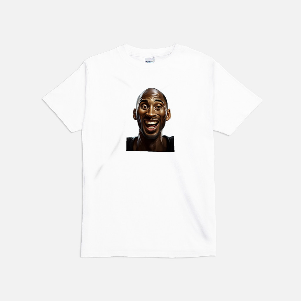 Premium T-Shirt Caricature Kobe Bryant AI Generate