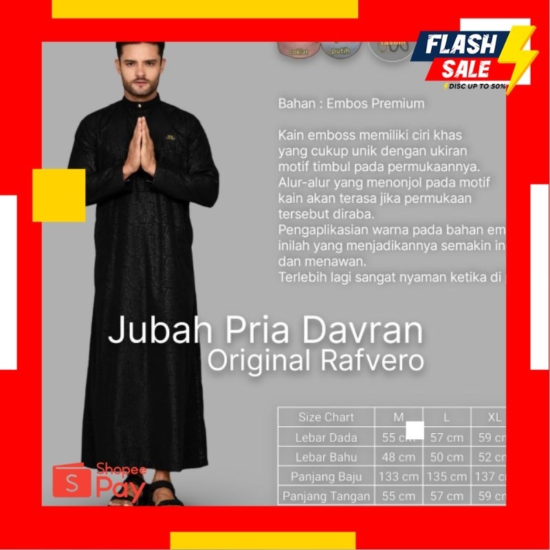 LEBARAN SALE 4.4 |  JUBAH PRIA PREMIUM MOTIF EMBOS/JUBAH PRIA/JUBA SAUDI TERBARU/GAMIS PRIA EMBOS/GA