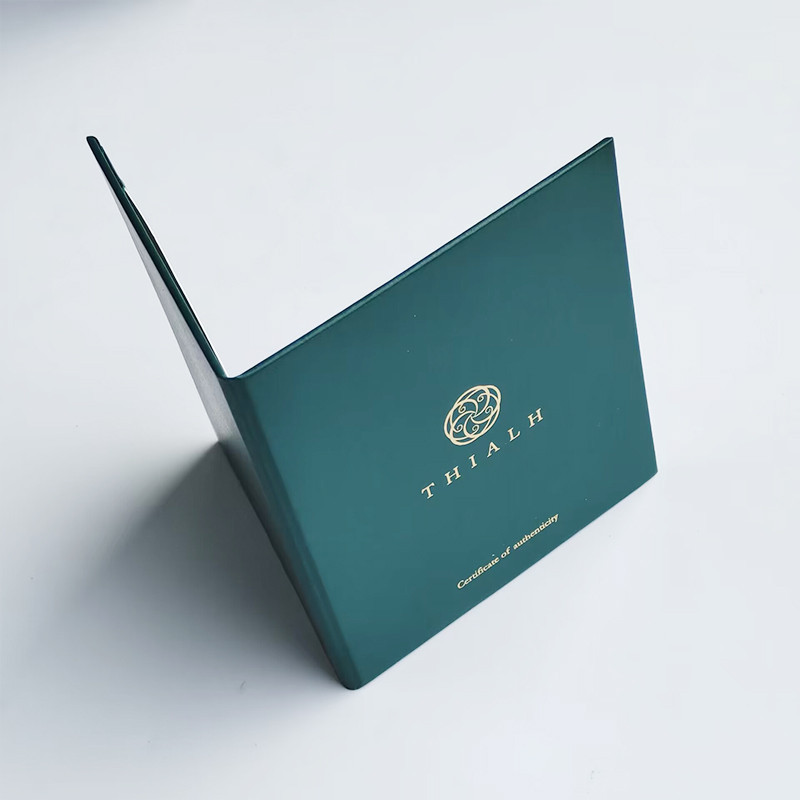 

Luxury Golden Foil Stamping Business Card Holder Pocket Gift Jewelry Certificate Packing Envelopes